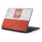 Poland Flag Distressed Samsung Chromebook Skin